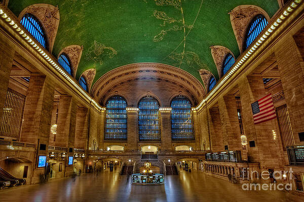 Grand Central Terminal Night View Wall Art