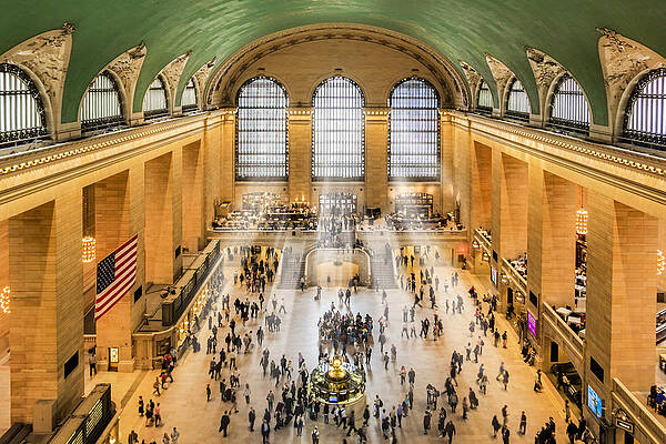 Grand Central Terminal Interior Wall Art