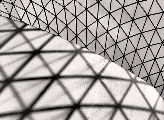 Geometric Ceiling Patterns Wall Art