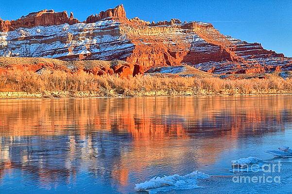 Utah Photograph - Green River Pastels by Adam Jewell