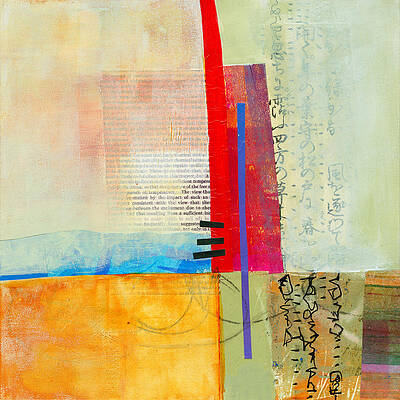 Colorful Abstract Geometric Composition Wall Art
