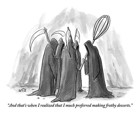 Reapers Discuss Culinary Choices Wall Art