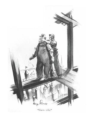 Construction Drawing - Guess Who by Kemp Starrett