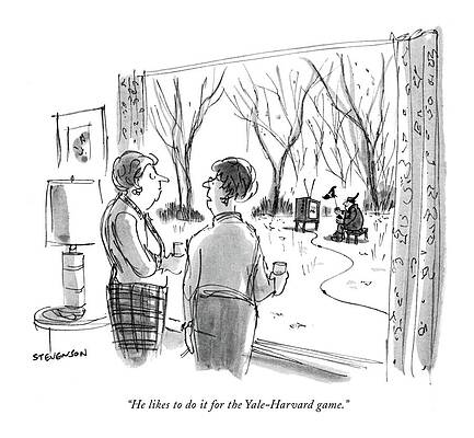 Two Women Observing a Man Outdoors Drawing