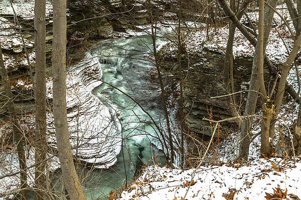 Winter Photograph - Hector Gorge by William Norton