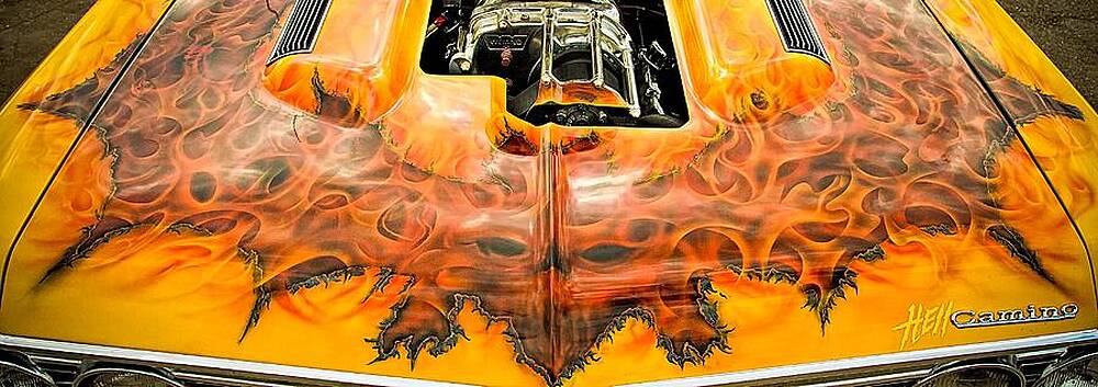 Wall Art featuring the photograph Hell Camino by Jeff Sinon
