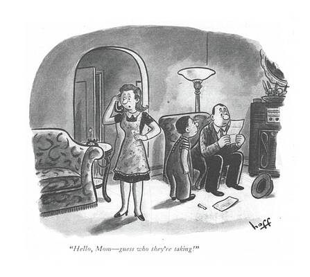 Combat Drawing - Hello, Mom - Guess Who They're Taking! by Sydney Hoff