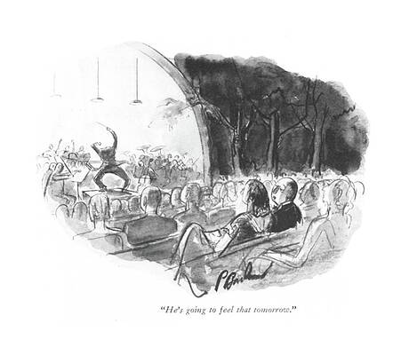 Pain Drawing - He's Going To Feel That Tomorrow by Perry Barlow