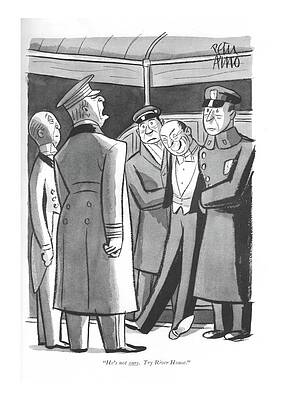 Elegant Men in Formal Attire Wall Art