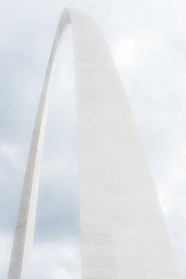 Wall Art featuring the photograph Light Arch - Gateway Arch Photograph by Duane Miller