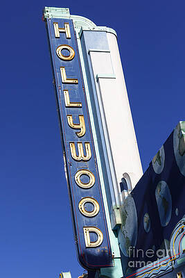 California Wall Art featuring the photograph Hollywood Sign In Hollywood California by Paul Velgos