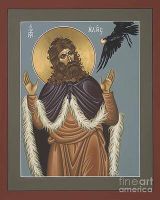 Holy Prophet Elijah Icon Wall Art
