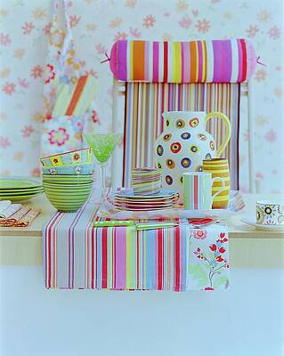 Fork Wall Art featuring the photograph Home Accessories by Romulo Yanes