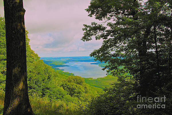 Finger Lake Photograph - Honeoye Lake by William Norton