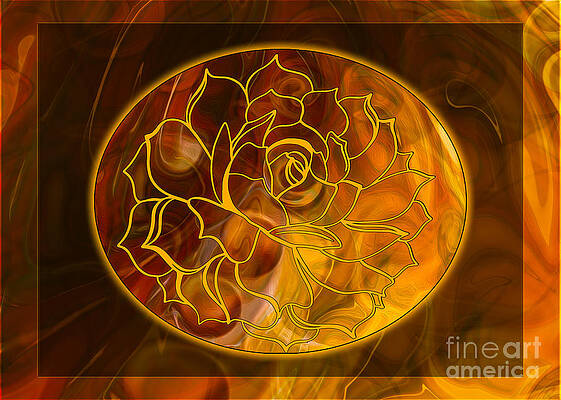 Washington Wall Art featuring the digital art Hope Springs Eternal Abstract Healing Art by Omaste Witkowski