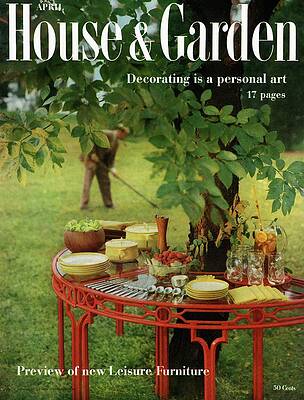 Growth Wall Art featuring the photograph House And Garden Cover by Horst P. Horst