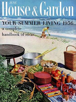 Summer Beach Picnic Wall Art