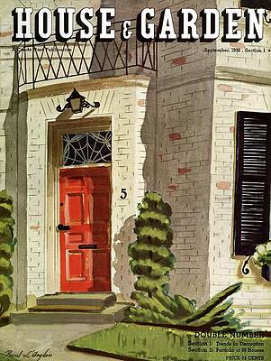 Watercolor Wall Art featuring the photograph House And Garden Trends In Decorating Cover by Pascal L'Anglais