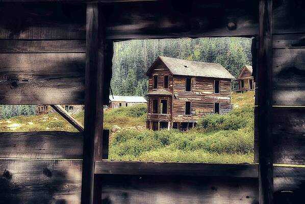 Colorado Photograph - House On The Hill by Ghostwinds Photography