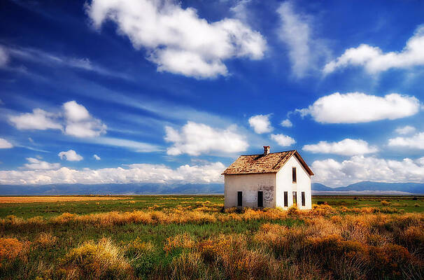 Colorado Photograph - House On The Prairie by Ghostwinds Photography