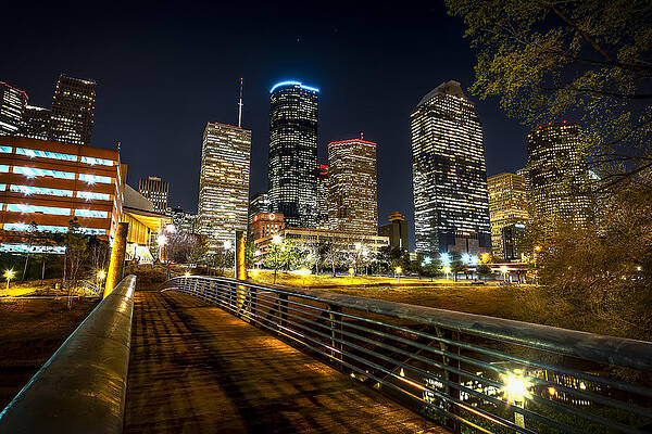 America Photograph - Houston Across The Bayou by David Morefield