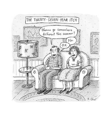 Twenty-Seven Year Itch Comic Drawing