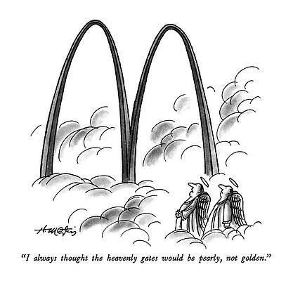 Fast Drawing - I Always Thought The Heavenly Gates by Henry Martin