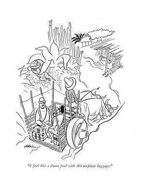 Simple Drawing - I Feel Like A Damn Fool With This Airplane by  Alain