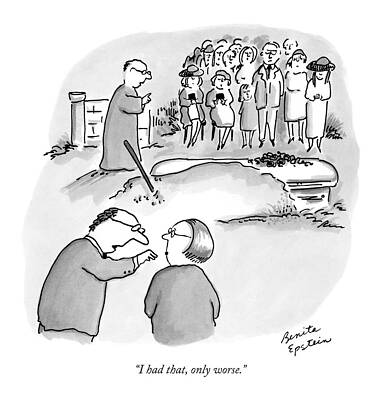 Ground Drawing - I Had That, Only Worse by Benita Epstein