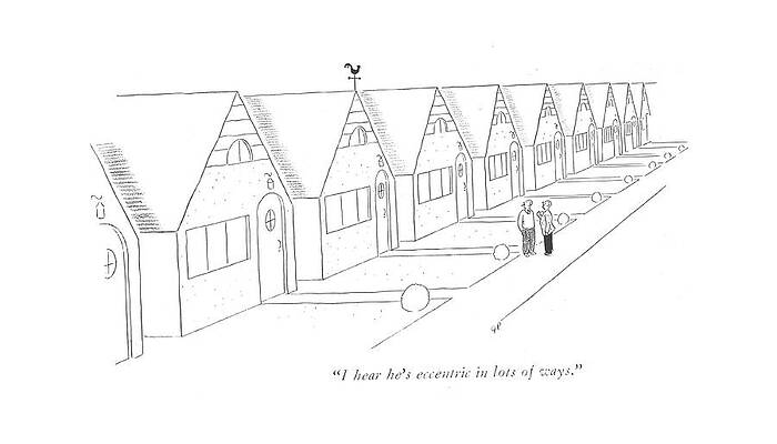 Wind Drawing - I Hear He's Eccentric In Lots Of Ways by Garrett Price