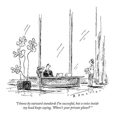 Humorous Office Conversation Wall Art