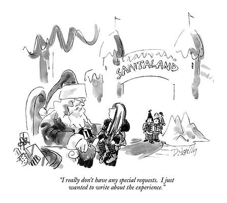 Background Drawing - I Really Don't Have Any Special Requests by Donald Reilly