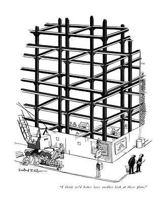 Structural Confusion at Construction Site Drawing