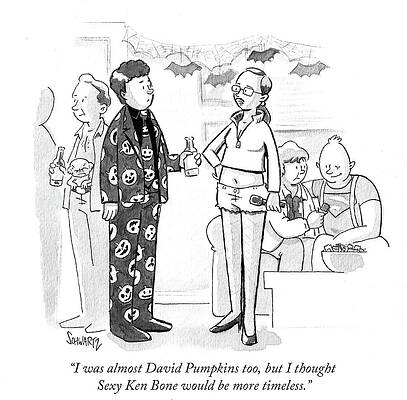 Sexy Drawing - I Thought Sexy Ken Bone Would Be More Timeless by Benjamin Schwartz