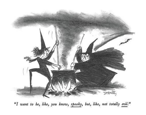 Attractive Drawing - I Want by Donald Reilly