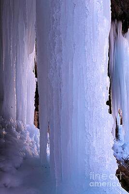 Utah Photograph - Ice Pillars by Adam Jewell