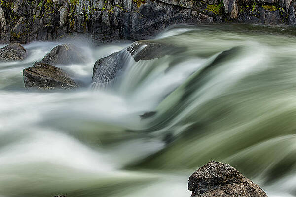 Washington Photograph - Icicle River by Mary Jo Allen