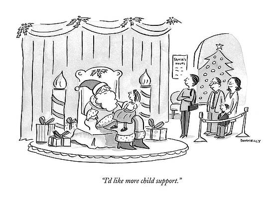 Child's Wish to Santa Wall Art