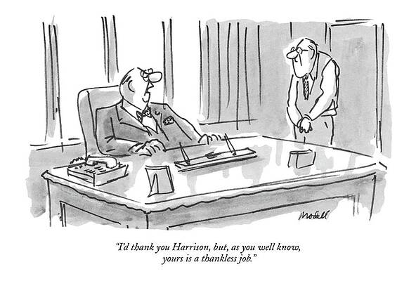 Office Conversation Cartoon Drawing