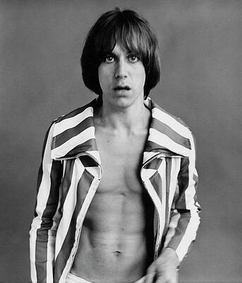 Striped Jacket Portrait Wall Art