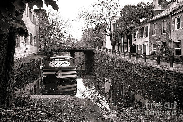 Georgetown Canal View Photograph