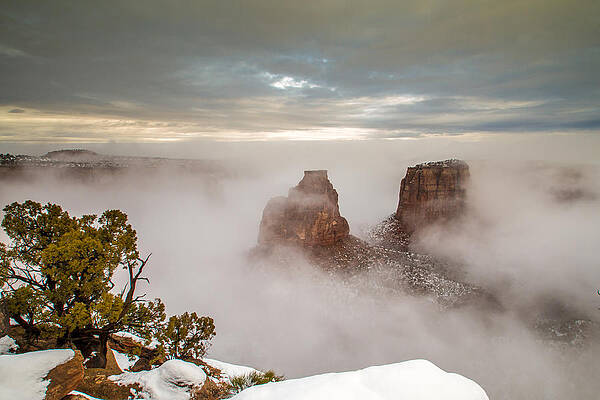 Nature Photograph - In The Clouds by Jeff Stoddart