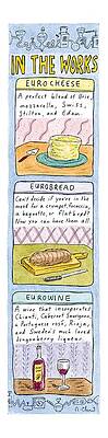 Europe Drawing - In The Works: by Roz Chast