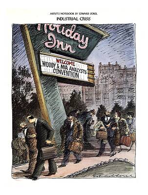 Analysts Gathering at Holiday Inn Drawing