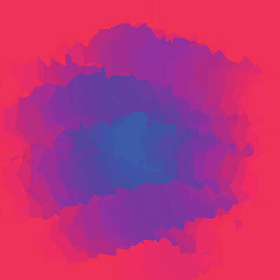 Wall Art featuring the digital art Inferno Background by Calvindexter
