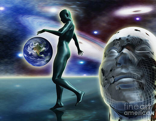 Painting - Infinity Vision by Stefano Senise