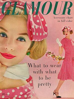 Glamour Magazine March Edition Cover Wall Art