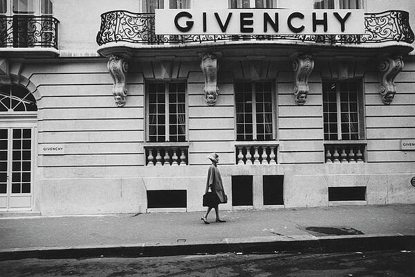 Fashionable Stroll by Givenchy Store Wall Art