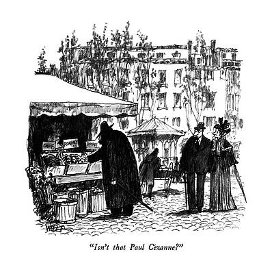 France Drawing - Isn't That Paul Cezanne? by Robert Weber