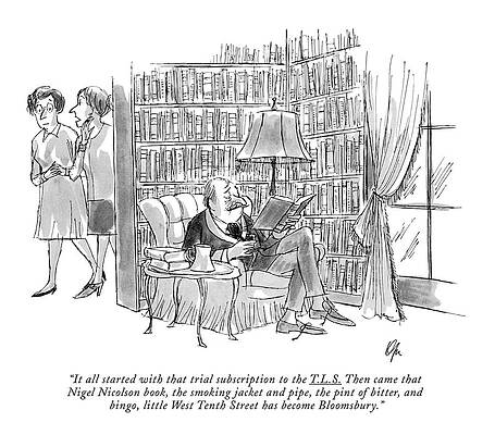 Fashion Drawing - It All Started With That Trial Subscription by Everett Opie